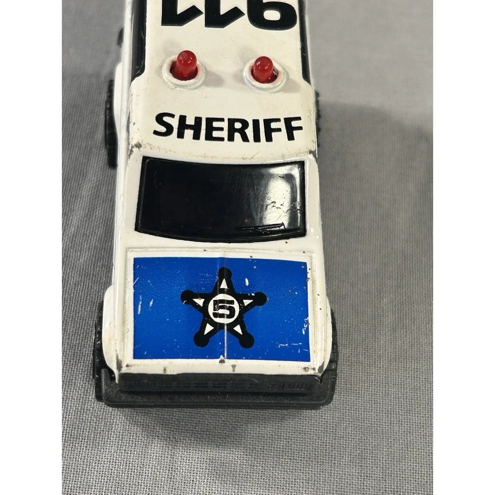 vintage Majorette Sonic Flashers 1:64 scale diecast Ford Bronco Sheriff SUV